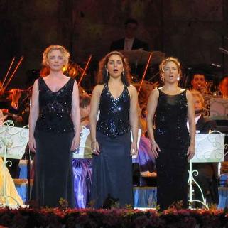 Andre rieu, Carmen Monarcha, Carla Maffioletti, Suzan Erens, Ode to joy lyrics